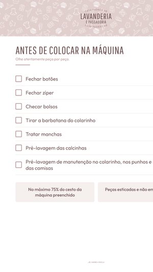 Uma das colinhas para imprimir: antes de colocar na máquina